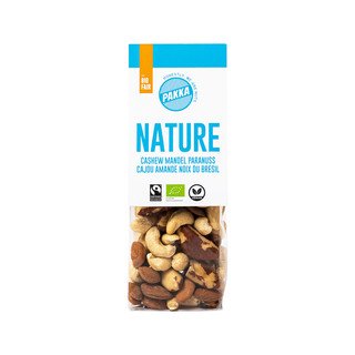 Pakka Nut Mix Nature, UE Biologico / FLO-Fairtrade 100 g