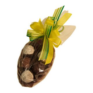 Emmentaler Bakery Chocolate Easter Egg filled with pralines, CH Bio / FLO-Fairtrade 120g