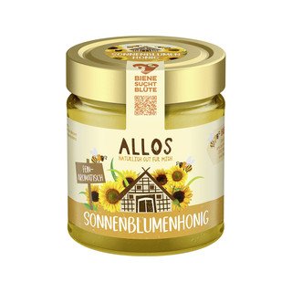 Allos Sonnenblumenhonig, EU Bio 500g