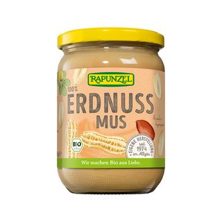 Rapunzel Erdnussmus fein, EU Bio 500g