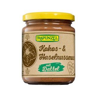 Rapunzel Kokos-Haselnussmus mit Dattel, EU Bio 250g