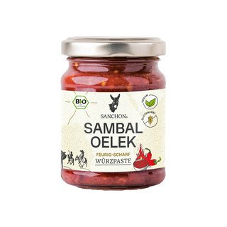 Sanchon Würzsauce Sambal Oelek, EU Bio 125g