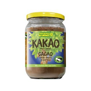 Rapunzel Kakao Pulver stark entölt, HIH, EU Bio / Fairer Handel 250g