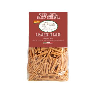 Il Cerreto Casarecce aus Emmer, Demeter 500g