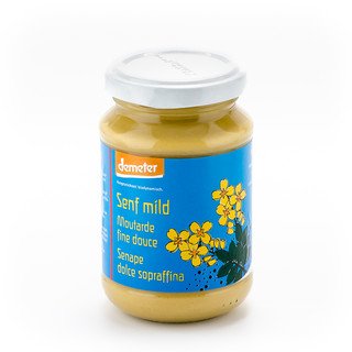 Vanadis Senf mild, Demeter 200g