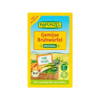 Rapunzel Gemüse-Brühwürfel Original, EU Bio 8 Stk