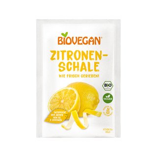 Biovegan Zitronenschale gerieben, gefriergetrocknet, EU Bio 9g