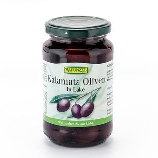 Rapunzel Oliven Kalamata mit Stein in Lake, EU Bio 355g