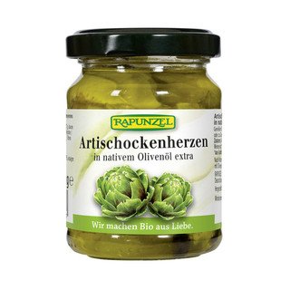 Rapunzel Artischockenherzen in Olivenöl, EU Bio 120g