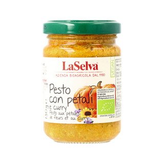La Selva Kürbis Pesto mit Curry und Blüten, EU Bio 130g