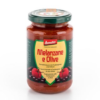 Vanadis Sauce Tomaten Melanzane e olive, Demeter 340g