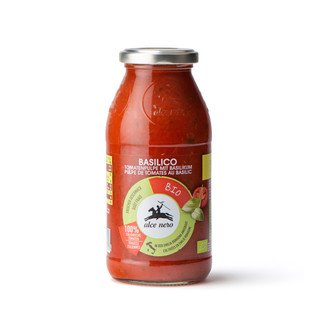 Alce Nero Tomaten Pulpe mit Basilikum, EU Bio 500g