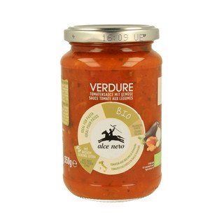 Alce Nero Tomaten Sauce mit Gemüse, EU Bio 350ml