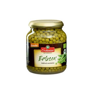 Schweizer Erbsen fein, Demeter 370ml