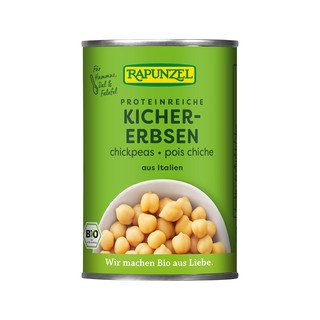 Rapunzel Kichererbsen fertig gekocht, EU Bio 400g