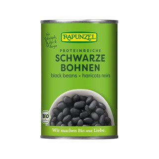 Rapunzel Schwarze Bohnen, EU Bio 400g