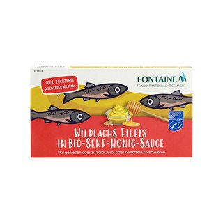 Fontaine Wildlachsfilet in Senfcreme, Marine Stewardship Council 200 g