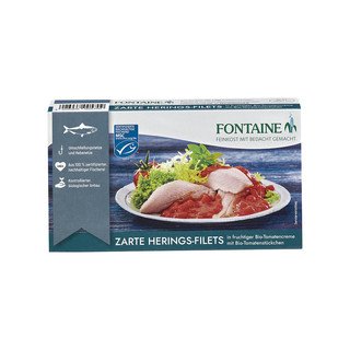 Fontaine Hering Filets in Tomatencreme, Marine Stewardship Council 200 g