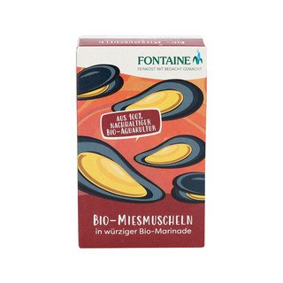 Fontaine Miesmuscheln, EU Bio 120 g