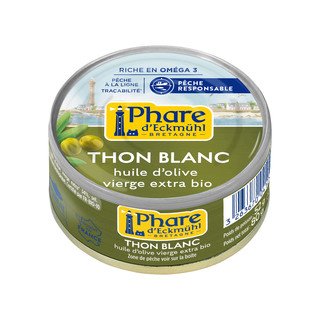 Phare d'Eckmühl Tonno bianco dell'alalunga in olio d'oliva, senza certificazione 80 g