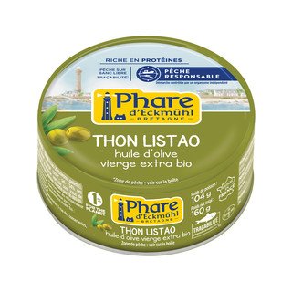 Phare d'Eckmühl Tonno Listao in olio d'oliva, senza certificazione 160 g