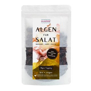 Algamar Algen-Topping für Salate (Wakame, Nori, Dulse), EU Bio
