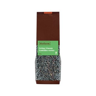 Biofarm Grüne Linsen, Bio Knospe 500g