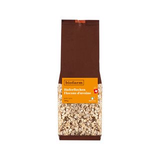 Biofarm Haferflocken grob, Bio Knospe Schweiz 500g