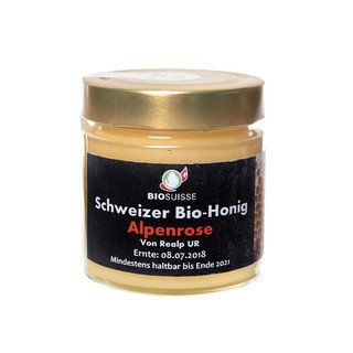 Biofarm Alpenrosenhonig, Bio Knospe Schweiz 500g