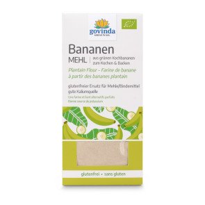 Govinda Grünes Bananenmehl, EU Bio 350g