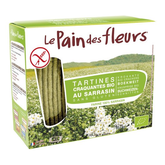 Le Pain des Fleurs Blumenbrot Buchweizen, EU-Bio 300 g