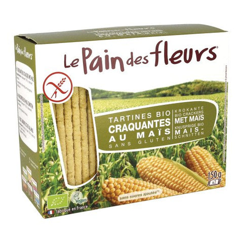 Le Pain des Fleurs Blumenbrot Mais, EU Bio 150g