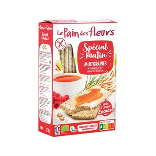 Le Pain des Fleurs Blumenbrot Spécial Matin Mehrkorn, EU Bio 230g