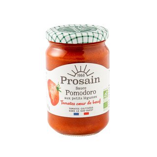 Pro Sain Ochsenherztomaten-Sauce mit Gemüse, EU Bio 295ml