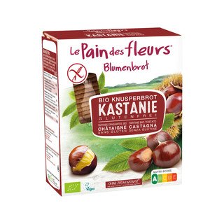 Le Pain des Fleurs Knusprige Kastanien-Schnitten, EU Bio 150 g