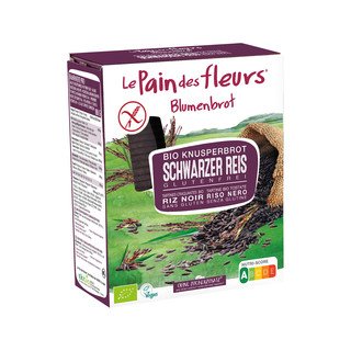 Le Pain des Fleurs Knusprige Schnitten Schwarzer Reis, EU Bio 150g