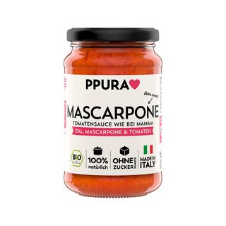 PPura Sugo Mascarpone mit Ital. Mascarpone, CH Bio 340ml