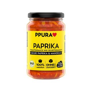 PPura Sugo Paprika mit gelber Paprika, CH Bio 340ml