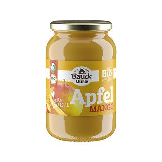 Bauck Mühle Apfelmark-Mango ungesüsst, EU Bio 360g