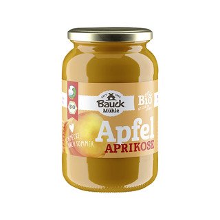 Bauck Mühle Apfelmus-Aprikose, EU Bio 360ml