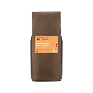 Biofarm Dinkel-Vollmehl, Bio Knospe Schweiz 1kg