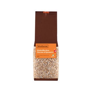 Biofarm Dinkelflocken, Bio Knospe Schweiz 500g
