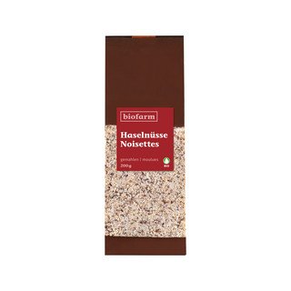 Biofarm Haselnüsse gemahlen, Bio Knospe 200g