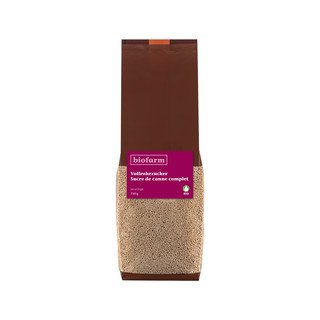 Biofarm Zucker Vollrohr Jacutinga, Bio Knospe 750g