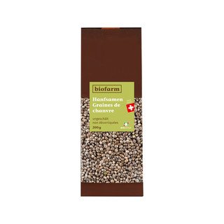 Biofarm Hanfsamen, Bio Knospe Schweiz 200g