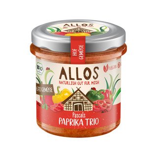 Allos Hofgemüse Pascals Paprika Trio, EU Bio 135g