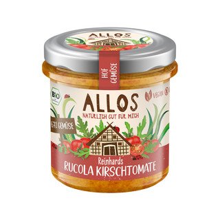 Allos Hofgemüse Reinhards Rucola Kirschtomate, EU Bio 135g