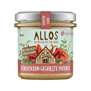 Allos Brotaufstrich Saatenliebe Kürbiskern, EU Bio 135g