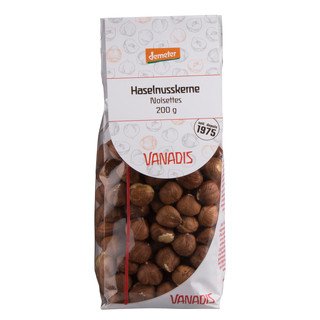 Vanadis Haselnusskerne, Demeter 200g