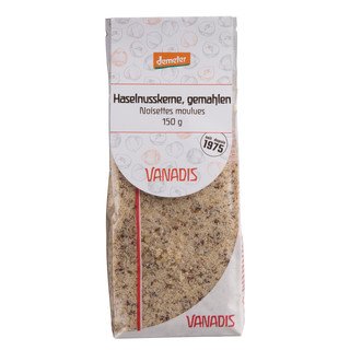Vanadis Haselnusskerne gemahlen, Demeter 150g